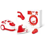 Made Súprava domácich spotrebičov na batérie žehlička, práčka a vysavač