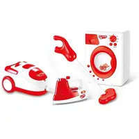 Made Súprava domácich spotrebičov na batérie žehlička, práčka a vysavač