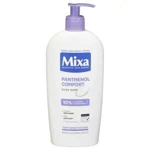 Mixa Upokojujúce mlieko pre suchú a citlivú pokožku Panthenol Comfort (Body Balm) 400 ml