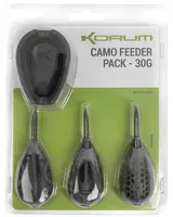 Korum sada krmítok camo feeder pack 30 g
