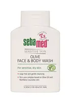 Sebamed Umývacia emulzia s olivovým olejom na tvár a telo Classic (Olive Face & Body Wash) 200 ml
