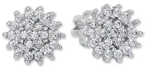 Soliter Úchvatné náušnice z bieleho zlata 239 001 01067 07