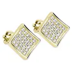 Soliter Náušnice zo žltého zlata s kryštálmi 239 001 00574