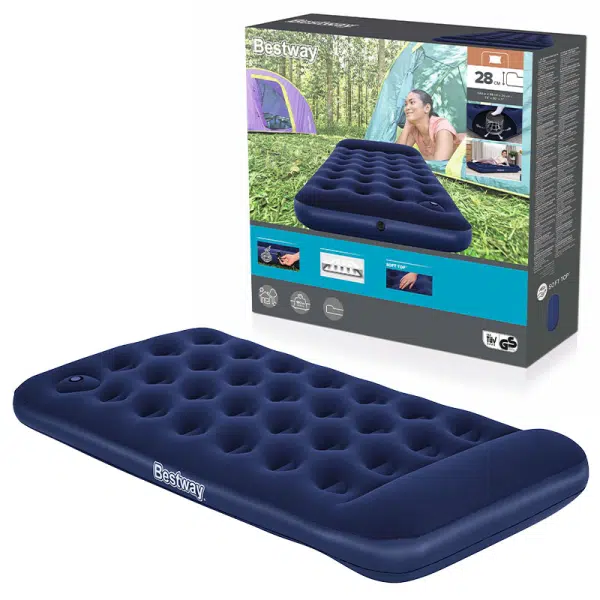 BESTWAY 67224 - Nafukovací matrace s integrovanou nožní pumpou 188 x 99 x 28 cm