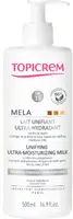 Topicrem Rozjasňující tělové mléko pro citlivou pokožku MELA (Unifying Ultra-Moisturising Milk) 500 ml