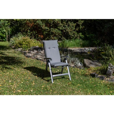 Gardenson SADA POLSTRŮ NA ŽIDLI 2 ks, 118/46/8 cm