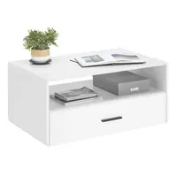 Hom`in KONFERENČNÍ STOLEK, bílá, kompozitní dřevo,