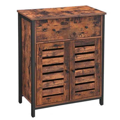 Boxxx KOMODA, hnědá, černá, 70/80/30 cm