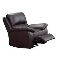 Cantus RELAXAČNÍ KŘESLO, textil, kůže, hnědá