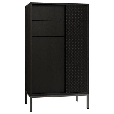 MID.YOU MIDI SKŘÍŇKA, černá, 60/106/32 cm