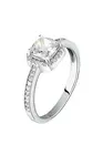 Morellato Třpytivý stříbrný prsten se zirkony Tesori SAIW1150 54 mm