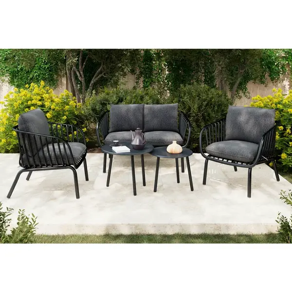 Ambia Garden ZAHRADNÍ SADA 5dílné, kov, plast, textil