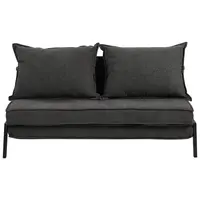 Livetastic ROZKLÁDACÍ POHOVKA, textil, tmavě šedá