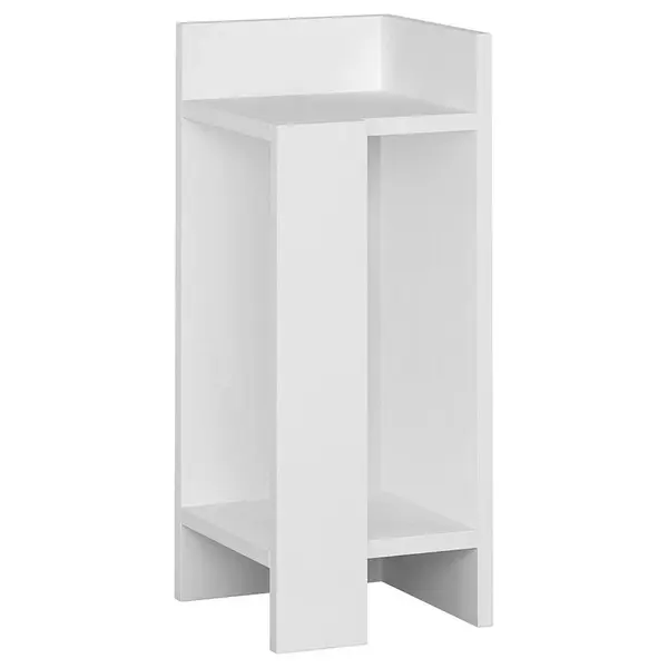 Livetastic NOČNÍ STOLEK K POSTELI, bílá, 27/60/25 cm