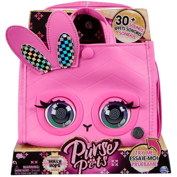 Spin Master Purse Pets Interaktivní kabelka KRÁLÍČEK