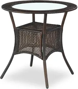 HALMAR Skleněný stůl MIDAS