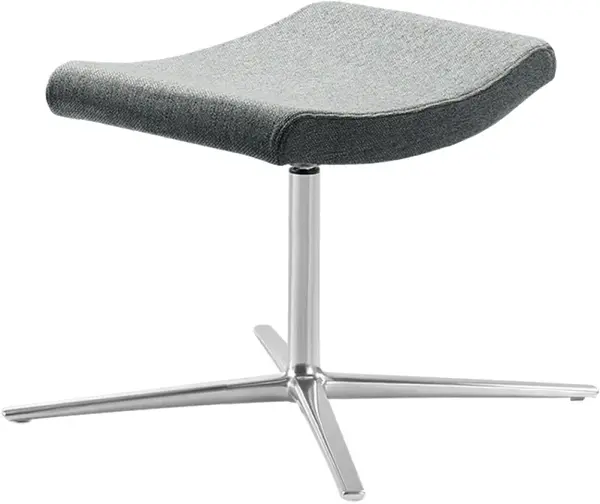 LD SEATING Podnožka RELAX,RE-T,F27-N6, kříž hliník leštěný