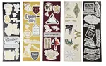 Harry Potter Set samolepek Magical Locations DPL18