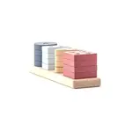 CUBIKA Pastel 15863 Třídíme tvary V - dřevěná skládačka 17 dílů