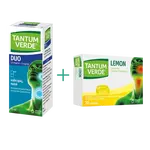 TANTUM VERDE DUO 1,5 mg/ml + 5 mg/ml orální sprej, roztok a Tantum Verde Lemon 3mg 20 pastilek