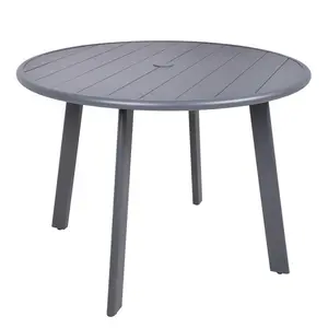 Gardenson ZAHRADNÍ STŮL, kov, plast, 101,5/101,5/72 cm