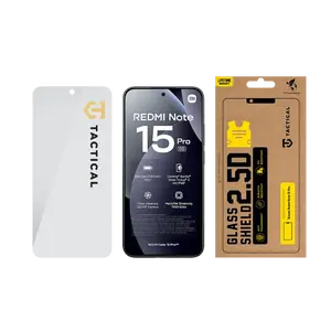 Tvrzené sklo Tactical Glass Shield 2.5D pro Xiaomi Redmi Note 15 Pro, transparentní
