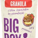 BIG BOY Proteinová granola s bílou čokoládou by @kamilasikl Eko varianta 360 g