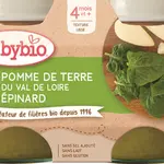 BABYBIO brambory se špenátem 2 x 130 g