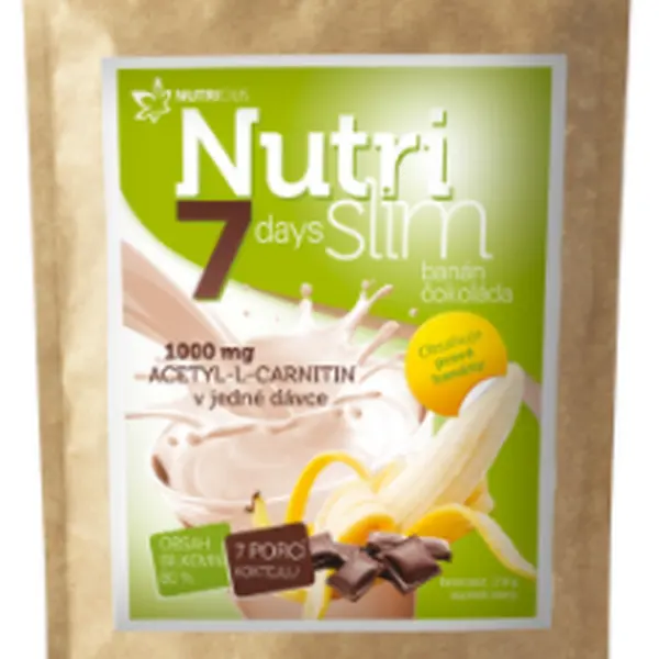 NUTRICIUS NutriSlim Banán - Čokoláda 210 g