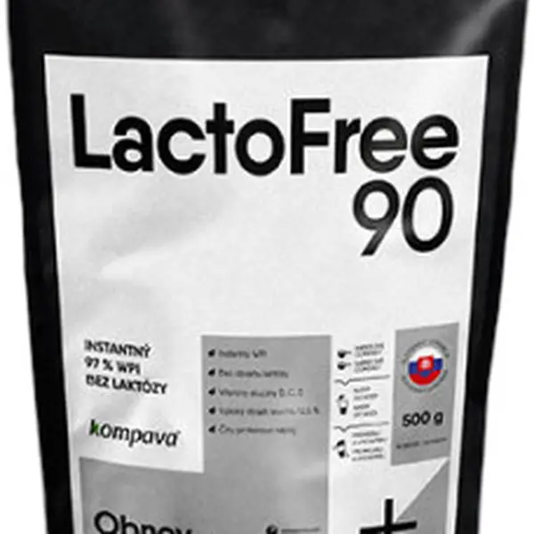 KOMPAVA Protein LactoFree 90 - čokoláda-banán 500 g