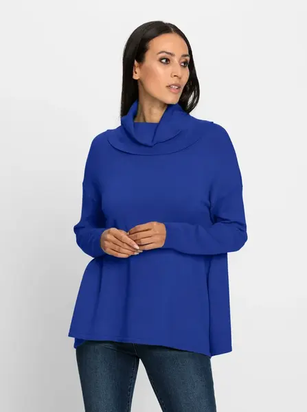 heine Oversize sveter  kobaltovomodrá