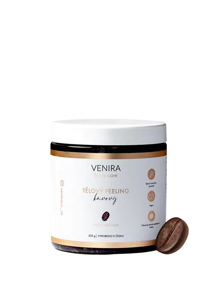 VENIRA Tělový peeling kávový 200 g
