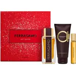 Ferragamo Spicy Leather dárková sada pro muže