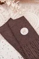 Dámské dlouhé vlněné ponožky Aura.via