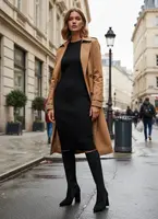 Dámské kozačky na podpatku Yserine