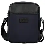 Pánská crossbody taška modrá - Fagola Milany