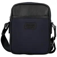 Pánská crossbody taška modrá - Fagola Milany