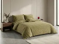 Mikroplyšové obliečky KELVIO zelené Rozmer obliečky: 70 x 90 cm | 140 x 200 cm