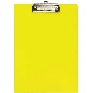 Desky s klipem A4 žluté