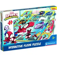 Clementoni Podlahové puzzle s interaktívnym perom Spidey