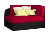 Rozkládací pohovka s úložným prostorem rosa - tm.šedá, šedá - alova