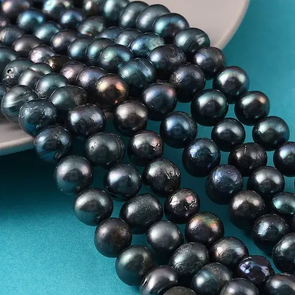 Dyed Natural Cultured Freshwater Pearl Beads Strands