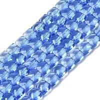 Transparent Glass Beads Strands