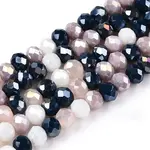 Electroplate Glass Beads Strands
