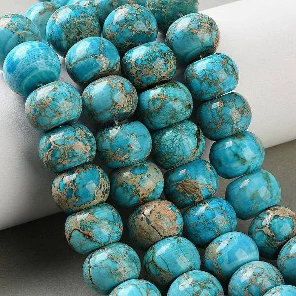 Natural Imperial Jasper Beads Strands