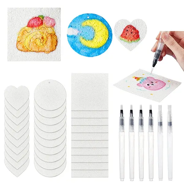 Foam Texture Painting Paper