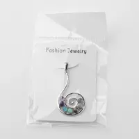 Vintage Chakra Jewelry Brass Mixed Stone Pendants