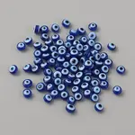 500Pcs Resin Evil Eye Beads