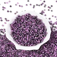 Transparent Inside Colours Glass Seed Beads