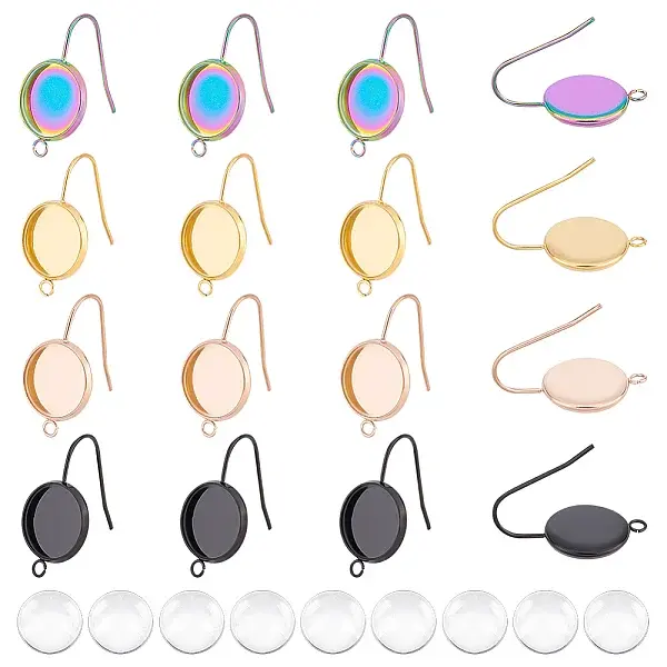 DIY Blank Dome Earring Making Kit